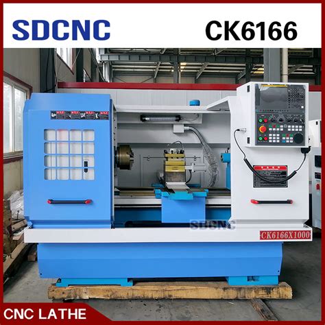 CNC Flat Bed Lathe Machine CK6166 